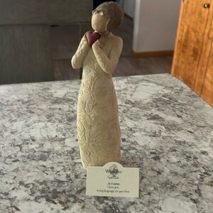 Willow Tree figurine.